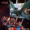 Buy cheap Multiplayer Fights Shooting Games 7D Cinema Simulator Rider Metal Screen 6 / 9 Seats from wholesalers