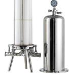 SS316L SS304 2.0MPa Microporous Stainless Steel Wine Filter Food Grade