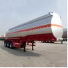 Buy cheap 3-Axle 12r20/12r22.5 Tire 45000l 50000l Original Axle Stainless Steel Tank Truck Oil Tank Trailer Factory Sales from wholesalers