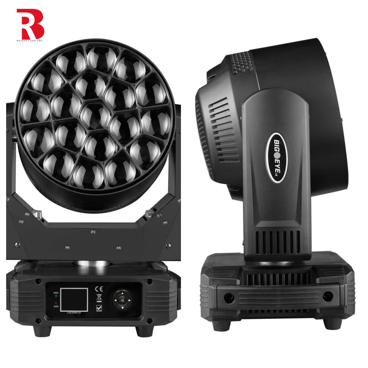 19*15w Beeye Moving Head Outdoor Stage Light for Film Sports Corporate Events Weddings