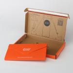 Colorful Design Self Adhesive Tear-Off Strip Ecommerce Shipping Boxes Custom