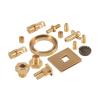 Buy cheap Industrial Brushed Brass Turning Parts , Motorcycle CNC Precision Turning Components from wholesalers