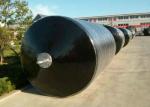 Marine Solid Foam Cylindrical Rubber Fender dia 4.5m High Performance