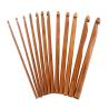 Buy cheap 8 Pieces 1mm to 2.75mm Wooden Bamboo Crochet Hooks Set Handcrafted Knitting Needles from wholesalers