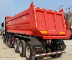 Earthwork Transportation Semi Trailer 45CBM Semi Trailer U Shape Big Semi