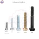ANSI Standard Electric Hot Dip Galvanized Zinc DIN 933 DIN 931 8.8 HDG Hex Bolt
