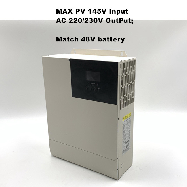 PV 145V Input Off Grid 48V Battery Inverter IEC 61683 Pure Sine Wave Inverter