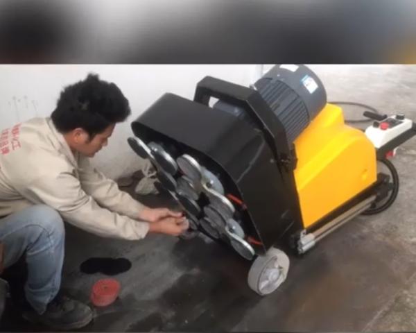 Buy cheap Merrock Dust Free Cement Pavement Grinder With 30L Water Tank from wholesalers