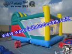 ODM Outdoor Inflatable Sport Games , PVC Inflatable House Bounce With Slide