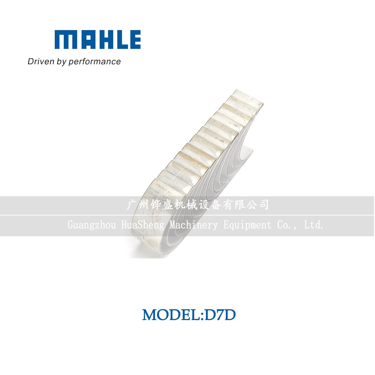 Diesel Engine D7D Main Con Rod Bearing For VOLVO DEUTZ 1013 Excavator Spare Parts