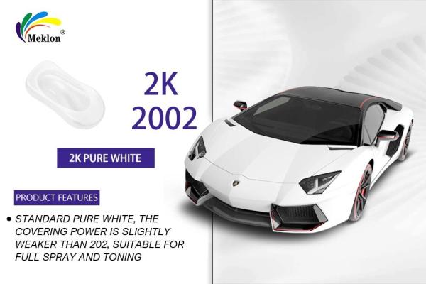 Buy cheap UV Resistant Pure White Auto Paint Nontoxic Moistureproof Solid Colour from wholesalers