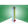 Buy cheap Four Face Show Rotating Cardboard Display Stands With Plastic Hook from wholesalers