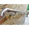 Buy cheap Stable Safe Stainless Steel Wall Mounted Handrail For Construction Building from wholesalers
