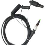 SLIM Fiber Optic Equipment FTTH Mini-SC APC IP68 Level Outdoor Cable Waterproof