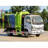 Buy cheap Dongfeng 5CBM 120HP 4X2 6 Wheels Side Loader bucket lifting Truck refuse collector truck from wholesalers