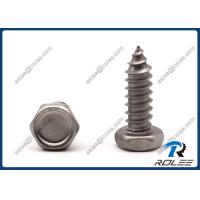 Buy cheap 304/316/18-8 Stainless Steel Indented Hex Head Self-tapping Sheet Metal Screws product