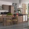 Buy cheap Modern Design Kitchen Cabinet Stainless Steel Carcase Glass Door MDF PVC from wholesalers