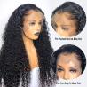 Buy cheap 10A Grade 100% Brazilian Full Lace Human Hair Wigs Natural Hairline Deep Wave from wholesalers