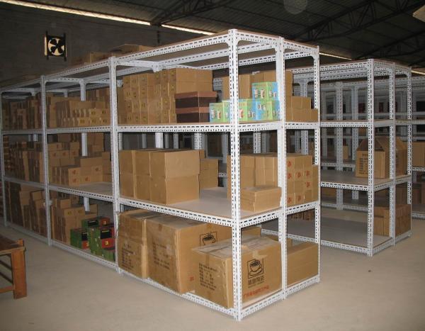 Buy cheap manual picking angel metal light duty shelving with small carton box stock from wholesalers
