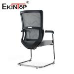 ODM OEM Conference Mesh Chair Genuine Leather Material For Officeworks