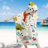Buy cheap Animal Print Pattern Microfiber Beach Towel for Kids Sunscreen Protection and Comfort from wholesalers