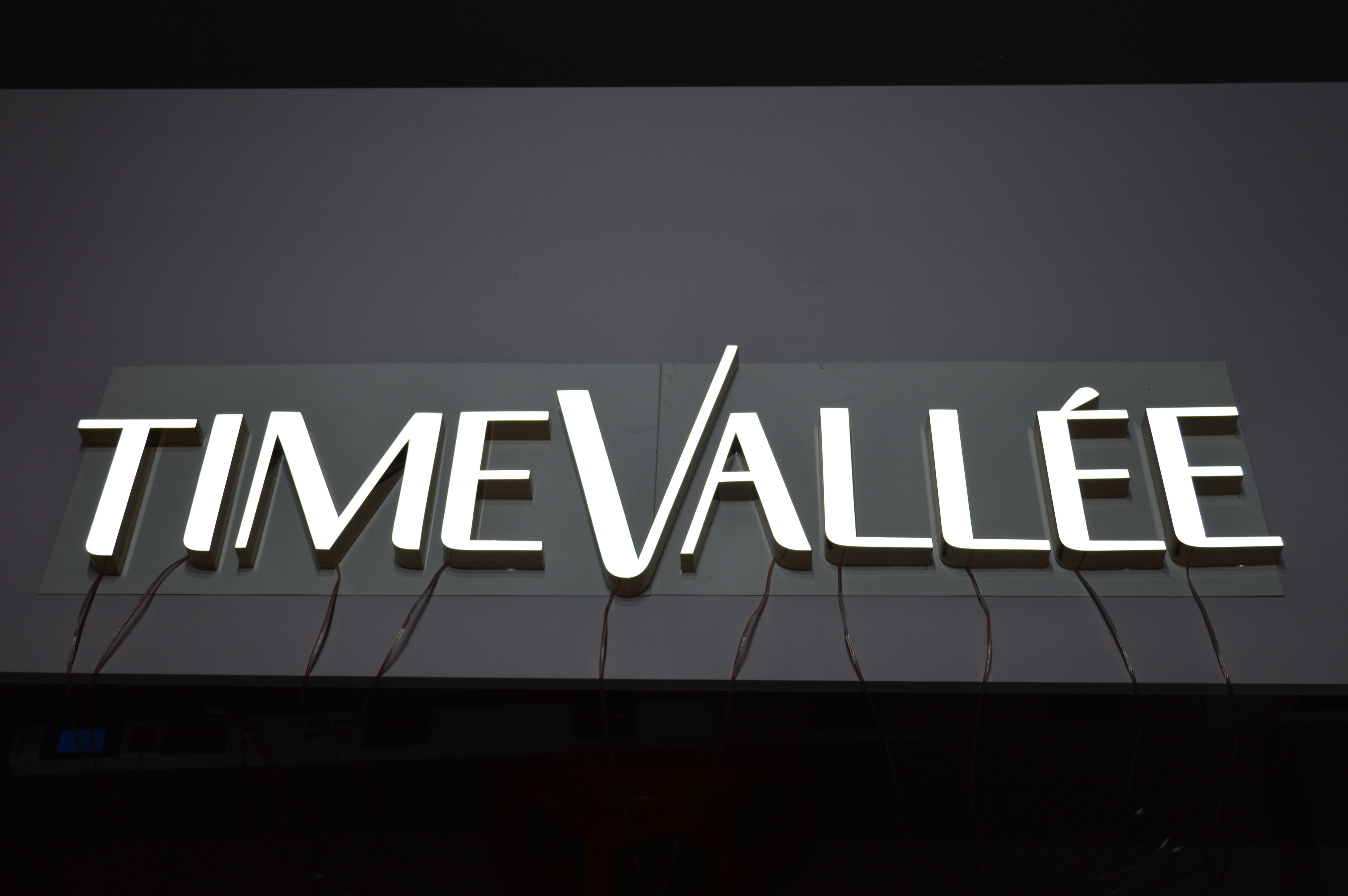 TUV Depth 55mm Face Lit Channel Letters , SUS Outdoor LED Display Signs