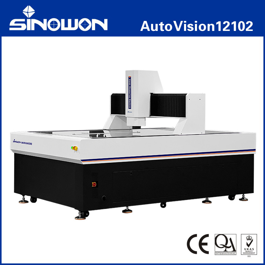Large Travel 3D Automatic Contact Vision Based Measurement System High Precision