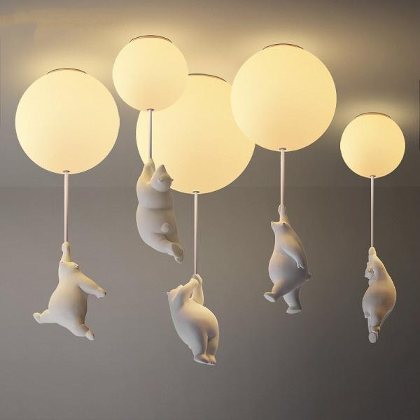Buy cheap Modern LED Ceiling Lights Warm Cartoon Bear Ceiling lamp for Kids Rooms(WH-MA-135) from wholesalers