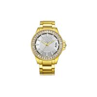 Buy cheap OEM Men Quartz Stainless Steel Designer Watches Solid Band IP Gold Plating product