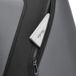 Polyester Black Anti Theft Waterproof Travel Laptop Backpack 20Litre