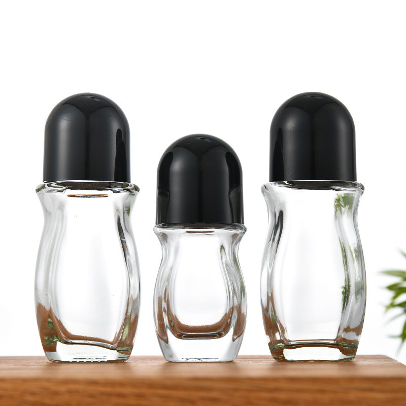 ‌30ml Glass Roller Bottles Large 50ml Roll On Bottles Set Refillable Rollerball Perfume Bottles Multi-Pack For Personal Care & Aromatherapy‌