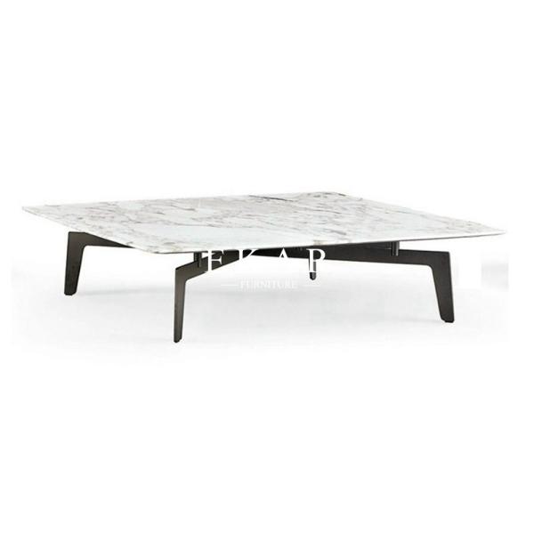 Buy cheap Living Room Furniture Modern Metal Leg Marble Coffee Table ZZ-ZC1720A from wholesalers