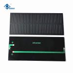 ZW-14060P Semi-filexable Solar Charger 5.5V PET Laminated Solar Panel 1.3W