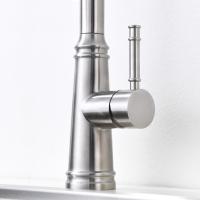 Buy cheap Stainless Steel 360 Degree Swiveling Spout Brushed Nickel Kitchen Faucet With product