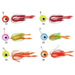 Buy cheap 5 pcs Random mixed color 100G jigs head fishing lure lead head jigs fishing bait from wholesalers