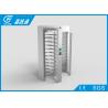 Buy cheap Stainless Steel Full Height Turnstile 30 Person / Min IC / ID Card Reader For Office Building from wholesalers