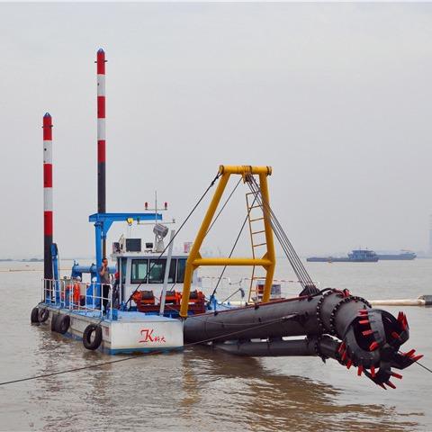 Buy cheap Hydraulic Control 2500m3 20 Inch River Dredger River Sand Cutting Suction Dredger from wholesalers