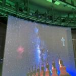 Outdoor Indoor Curved Led Display Screen Wall Mechanical