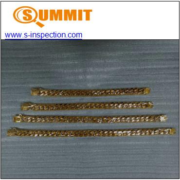 Buy cheap Gold Dog Collars Product Quality Inspection , 128-218USD Manufacturing Inspection from wholesalers