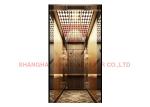 Villa Passenger Residential Home Elevators 0.4m/S VVVF For Center Opening Door