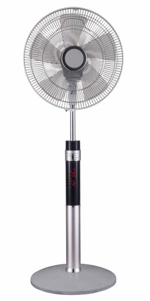 Buy cheap 50Hz 1200mm Figure 8 Oscillating Fan With Remote Control 16 Inch 5 Blade from wholesalers