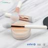 Buy cheap Soft 3pcs Aluminium Ferrule White Makeup Brush Set from wholesalers