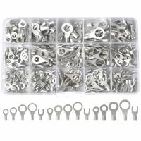 Buy cheap Tin Plated Fork Non Insulated Terminals Lugs AWG 22-16 16-14 12-10 260PCS product