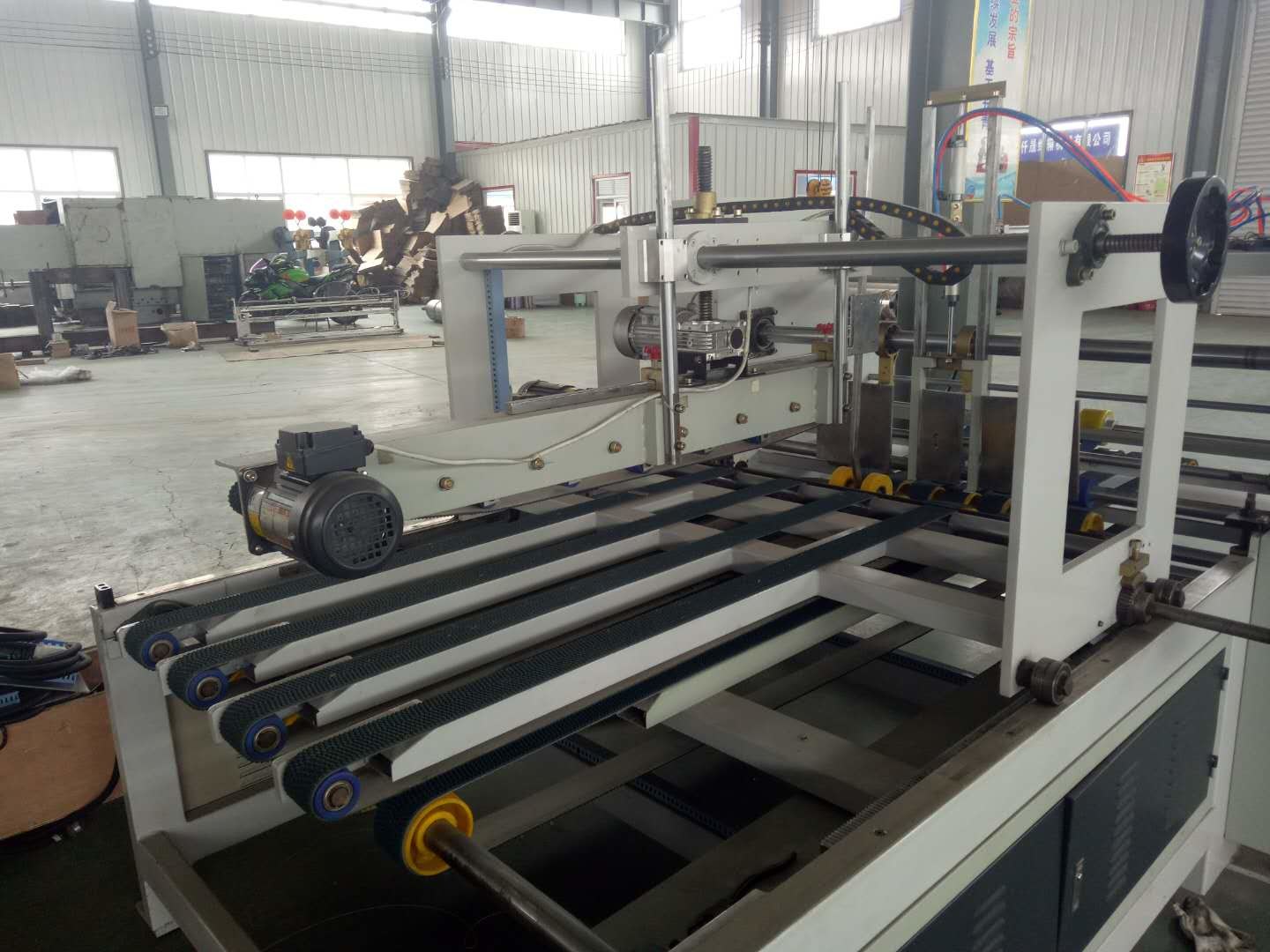 200m/Min Automatic Folder Gluer Machine 11.5kw Corrugated Box Gluing Machine