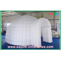 Buy cheap Led Lights Inflatable Air Tent , Diameter 5m Inflatable Dome Tent product