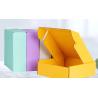 Buy cheap Clothing Candy Color Custom Corrugated Mailer Boxes 9x6x3 9x6x4 from wholesalers