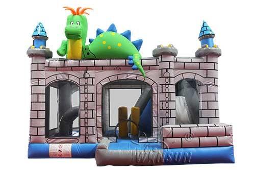 Buy cheap Chameleon Inflatable Bounce House With Air Blower And Repair Kits from wholesalers