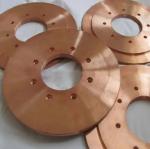 Copper Alloy Electrode Welding Wheel CuCrZr For Seam Welder Resistance Welding
