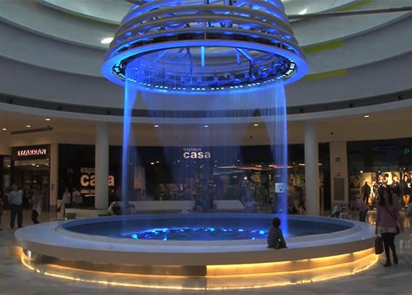 Buy cheap Beautiful String Water Curtain Fountain , Programmable Water Screen Fountain from wholesalers