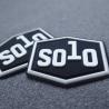 Buy cheap Black 3D Soft Silicone Rubber Clothing Labels from wholesalers